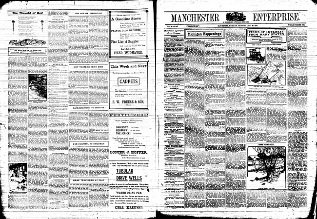 Manchester enterprise. Vol. 36 no. 48 (1903 July 30)