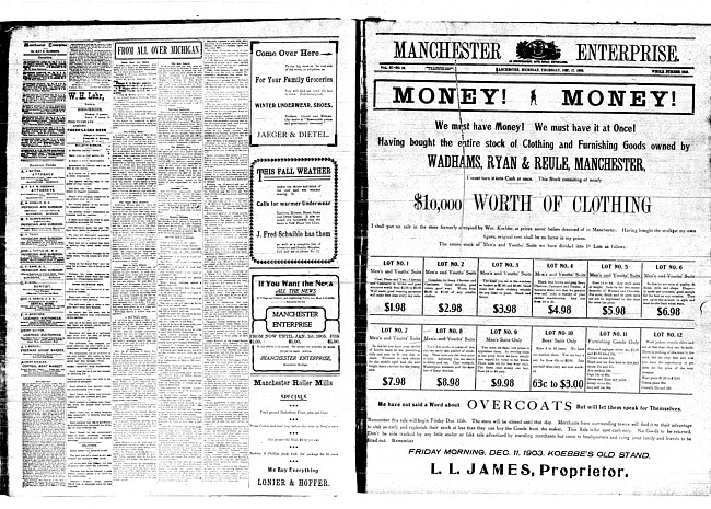 Manchester enterprise. Vol. 37 no. 16 (1903 December 17)