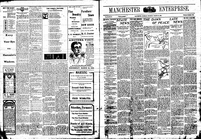 Manchester enterprise. Vol. 38 no. 31 (1905 March 30)