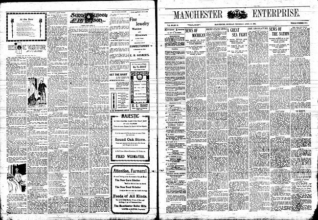 Manchester enterprise. Vol. 38 no. 33 (1905 April 13)