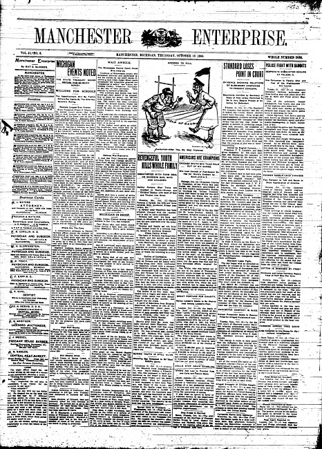 Manchester enterprise. Vol. 41 no. 8 (1906 October 18)