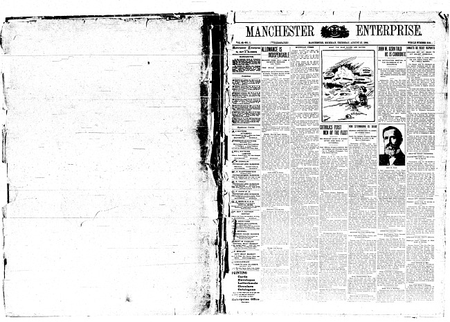 Manchester enterprise. Vol. 43 no. 1 (1908 August 27)