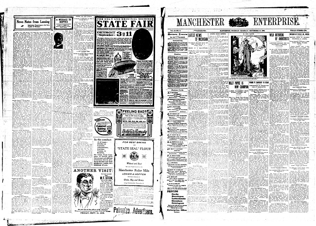 Manchester enterprise. Vol. 43 no. 3 (1908 September 10)