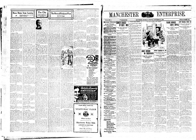 Manchester enterprise. Vol. 43 no. 5 (1908 September 24)