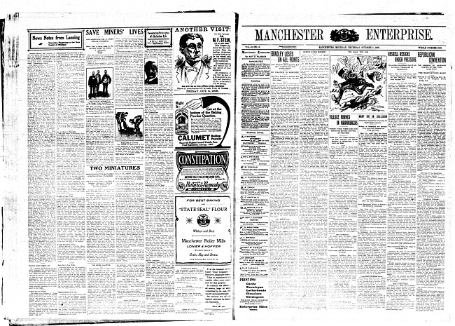 Manchester enterprise. Vol. 43 no. 6 (1908 October 1)