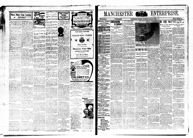 Manchester enterprise. Vol. 43 no. 20 (1909 January 7)