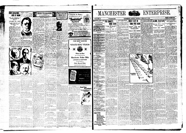 Manchester enterprise. Vol. 43 no. 27 (1909 February 25)