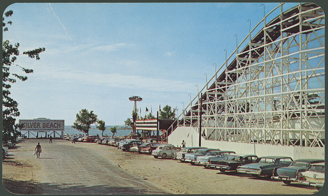 Parking Area and Roller Coaster