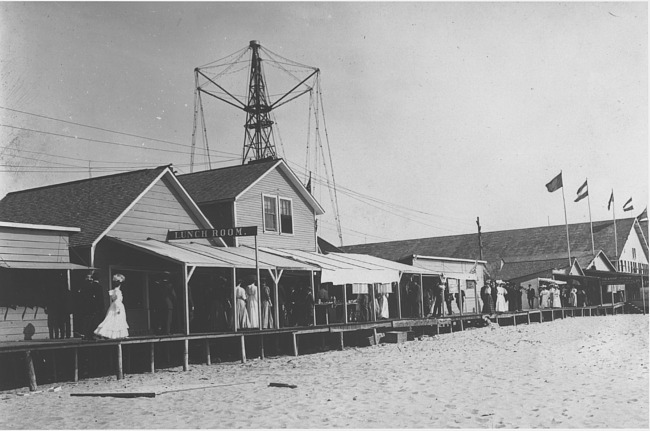 1890s Midway Scene, Lunchroom on the Boardwalk