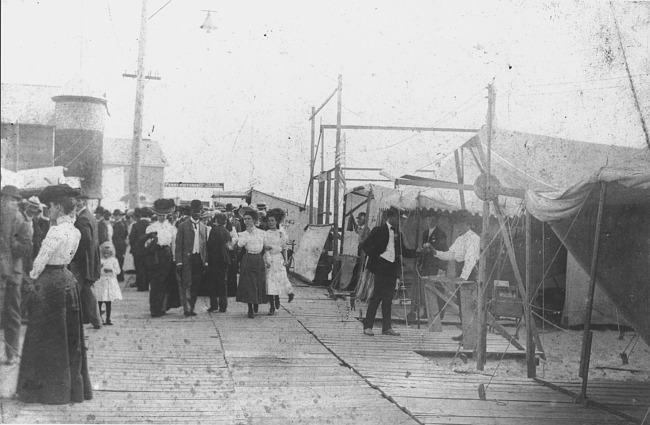 1890s Midway, tents & Games