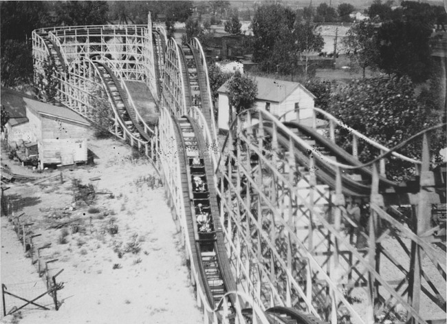 Roller Coaster at Silver Beach