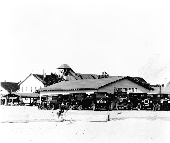 Pavilion Scene in the 1920's