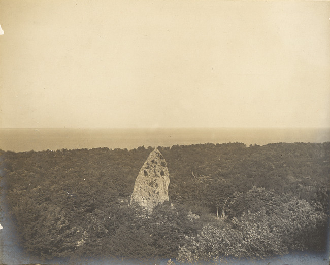 Rock formation in the Upper Peninsula