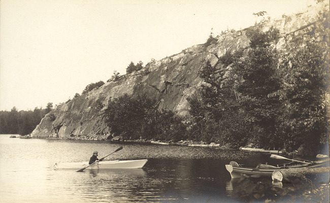 Boats on Teal Lake