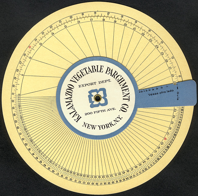 Paper weight measuring device