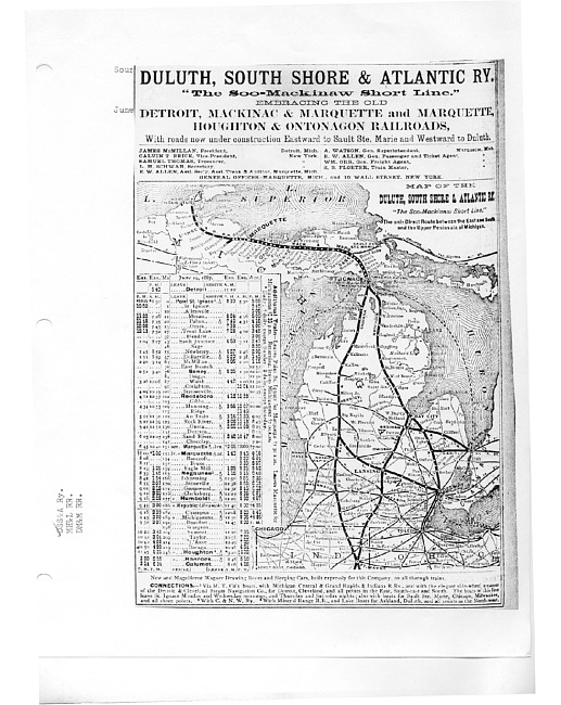 Duluth, South Shore & Atlantic Railroad