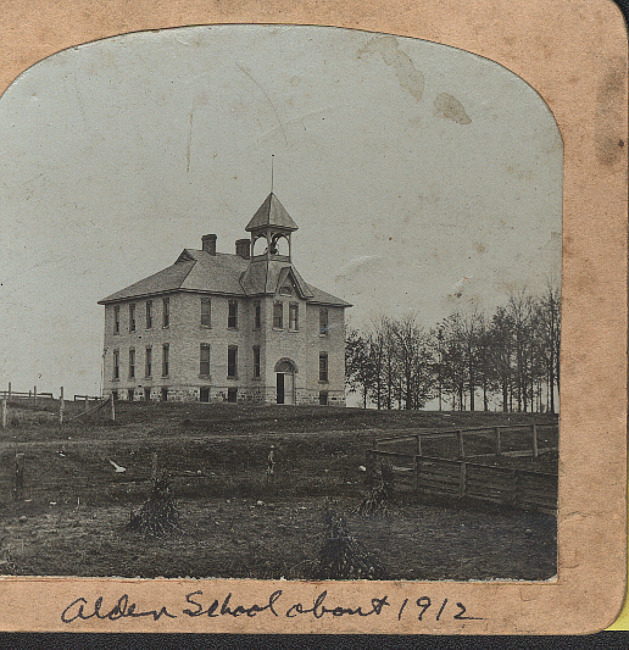 Alden School about 1912