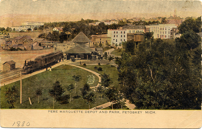 Pere Marquette Depot and Park, Petoskey, Michigan