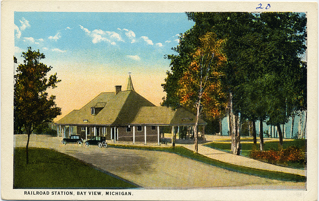G. R. & I. Station, Bay View, Michigan