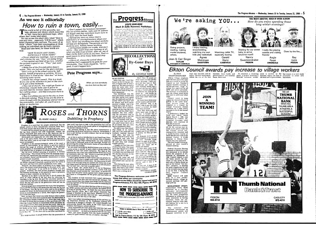 Clippings from The progress advance. Vol. 82 no. 27 (1980 January 17)