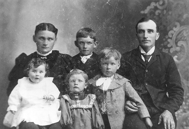 Jan H. Morsink and family