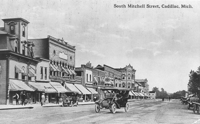 South Mitchell Street in Cadillac
