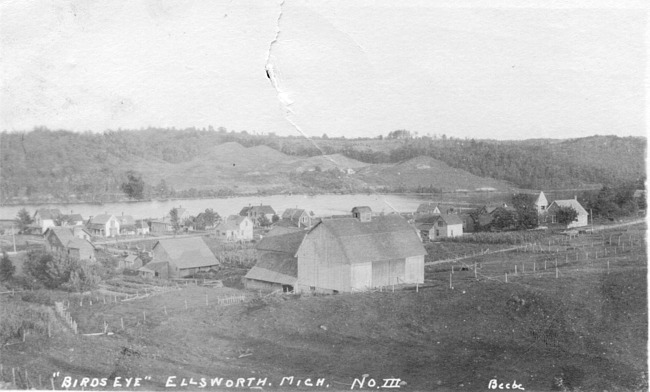 Ellsworth view of farm land