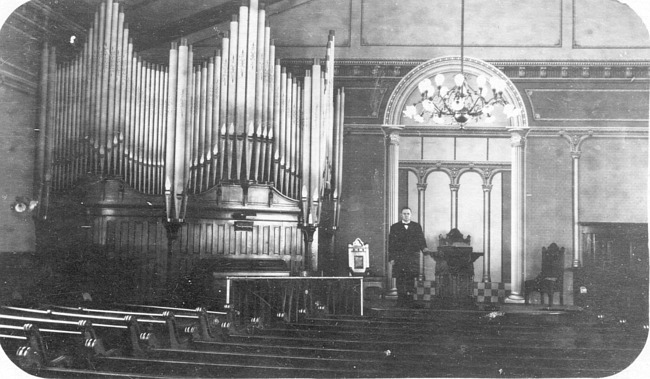 Interior view of Grand Haven Christian Reformed Church