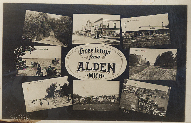 Greetings from Alden, MI