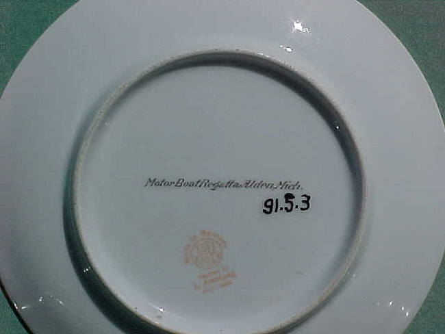 Souvenir Regatta Plate