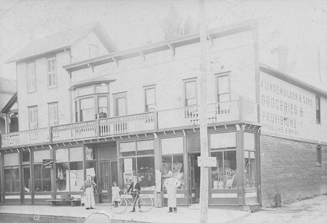 Owner of grocery store on Logan St.