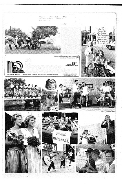 Clippings from The progress advance. Vol. 91 no. 6 (1988 August 3)