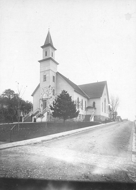 Eastern Avenue Christian Reformed Church corner view