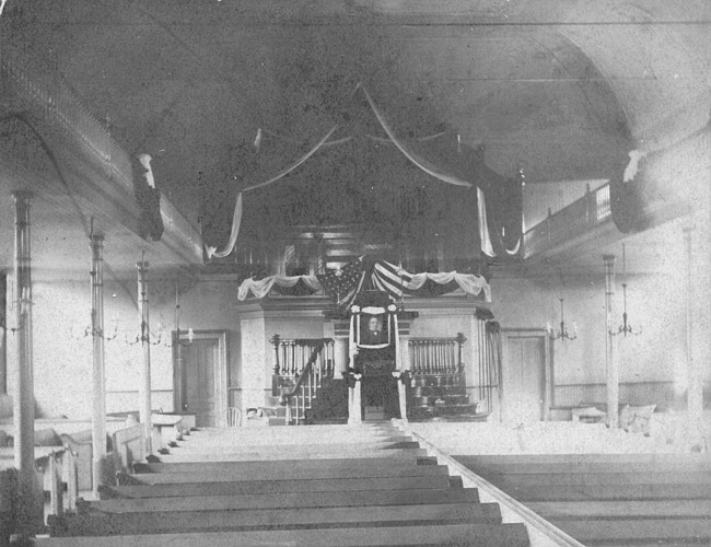 First Christian Reformed Church interior view