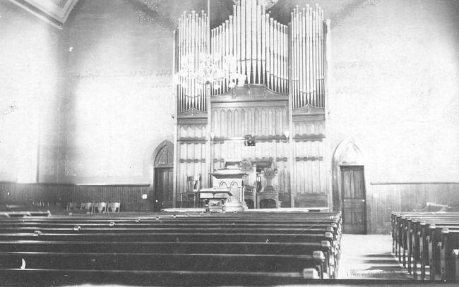 First Christian Reformed Church Interior with Organ