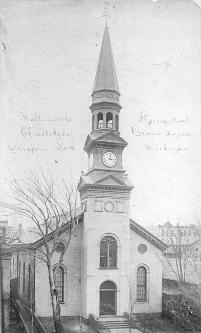 Spring Street Christian Reformed Church Steeple