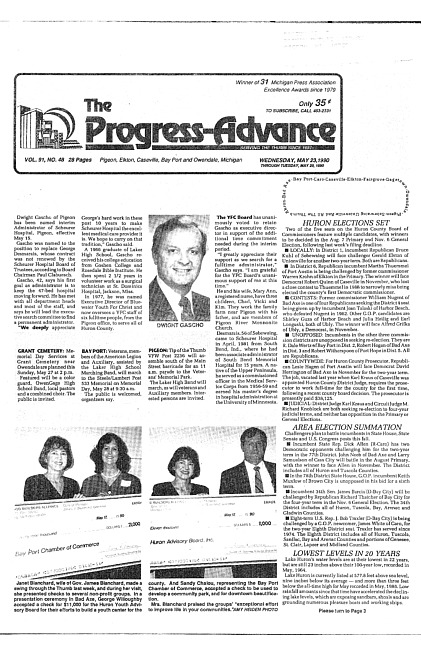 Clippings from The progress advance. Vol. 92 no. 48 (1990 May 23)