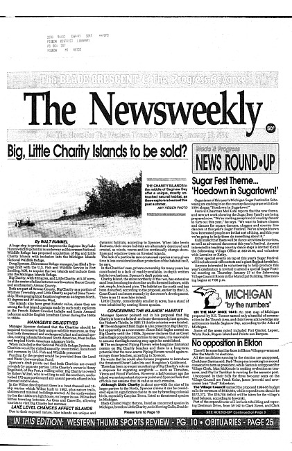 Clippings from The newsweekly. (1994 January 18)