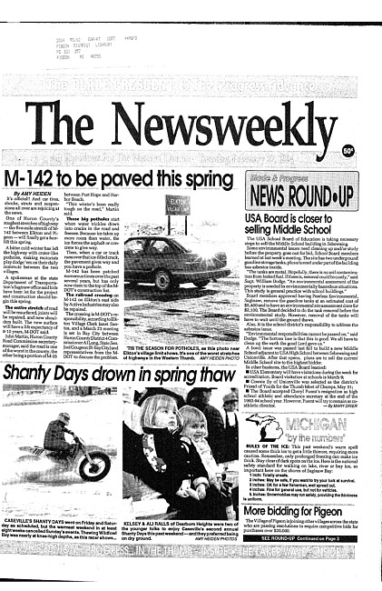 Clippings from The newsweekly. (1994 February 22)