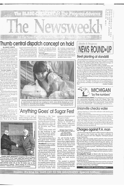 Clippings from The newsweekly. (1994 May 10)