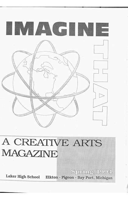 Clippings from Imagine that : a creative arts magazine. Spring 1994
