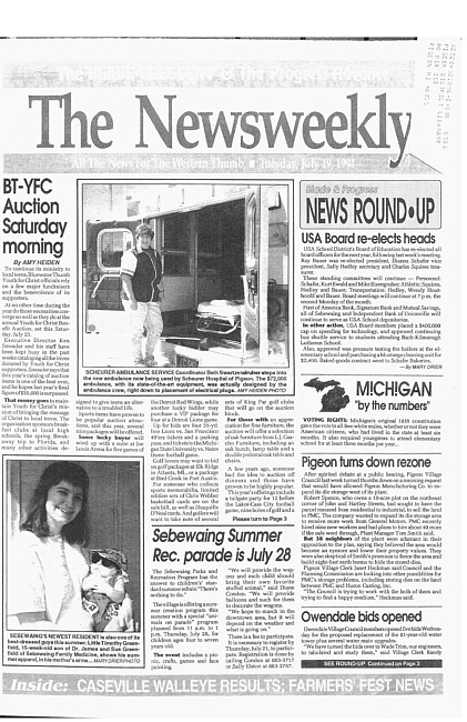 Clippings from The newsweekly. (1994 July 19)