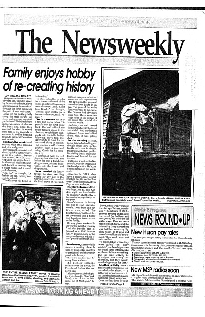 Clippings from The newsweekly. (1995 January 3)