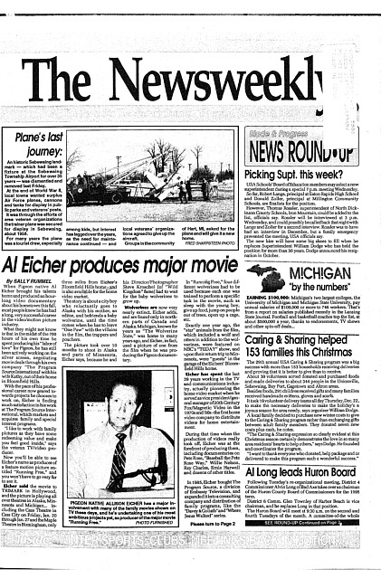 Clippings from The newsweekly. (1995 January 10)