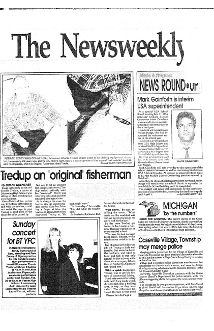 Clippings from The newsweekly. (1995 February 14)