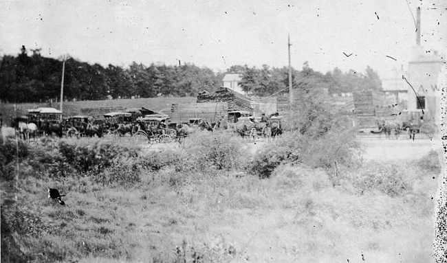 A. Wise, Sash, Door and Blind Factory, panning to the left Lansing