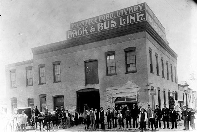 Porter and Ford Livery, Lansing