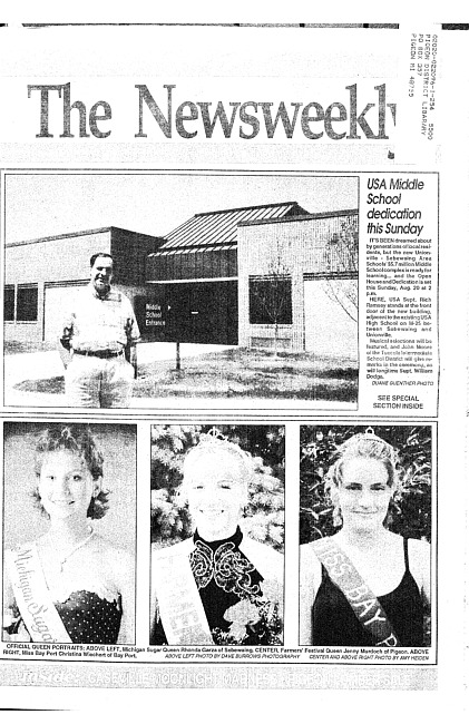 Clippings from The newsweekly. (1995 August 15)