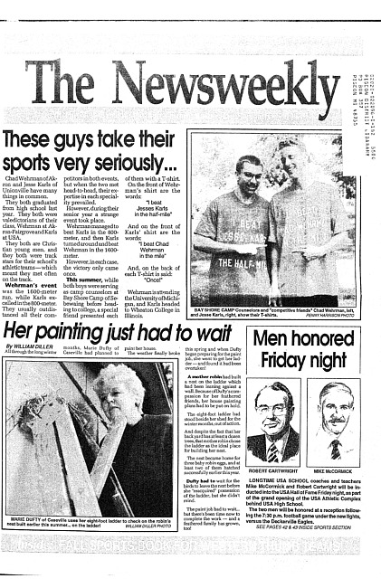 Clippings from The newsweekly. (1995 September 5)