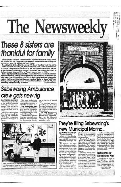 Clippings from The newsweekly. (1995 November 21)